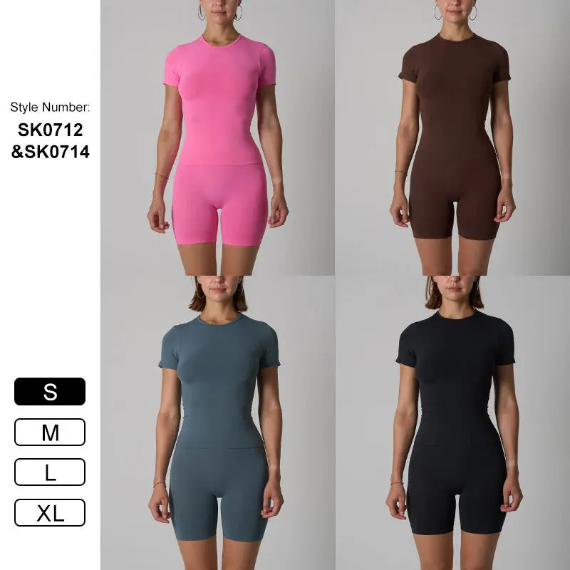 Women's High Waist Scrunch Butt Yoga Set
