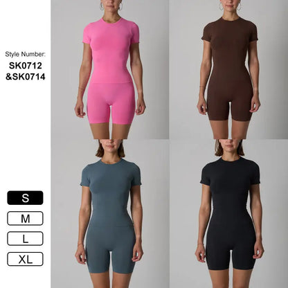 Women's High Waist Scrunch Butt Yoga Set