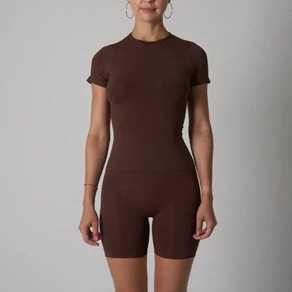 Women's High Waist Scrunch Butt Yoga Set