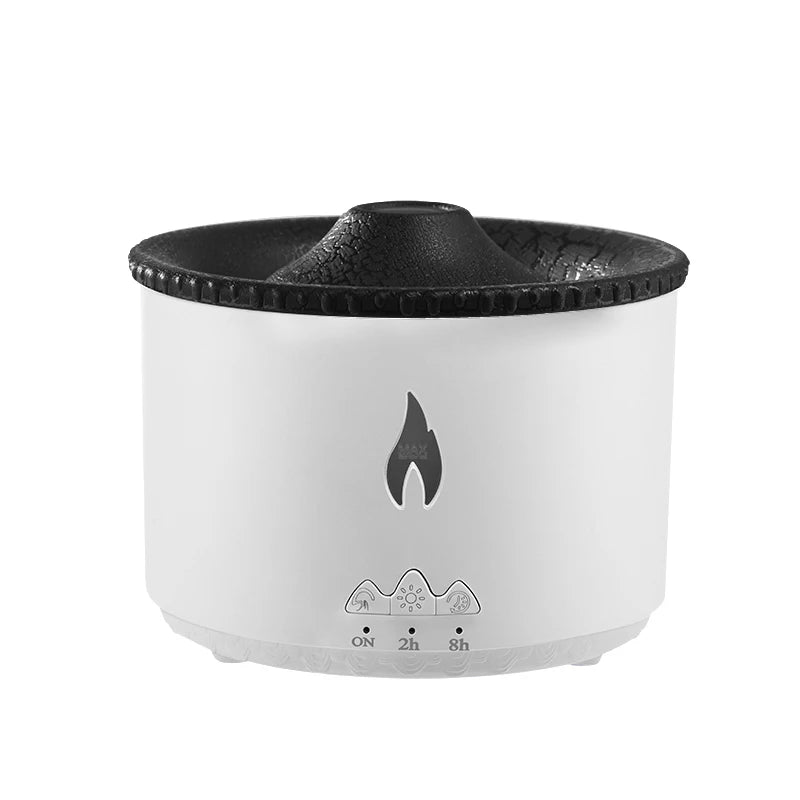 USB Volcano LED Aroma Humidifier Diffuser
