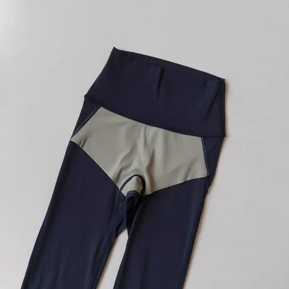 Women's No Underwear Needed Yoga Pants with Pockets High Waisted 7/8 Workout Leggings Naked Feeling