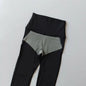 Women's No Underwear Needed Yoga Pants with Pockets High Waisted 7/8 Workout Leggings Naked Feeling
