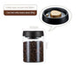 Airtight Glass Coffee Canister with Vacuum Lid
