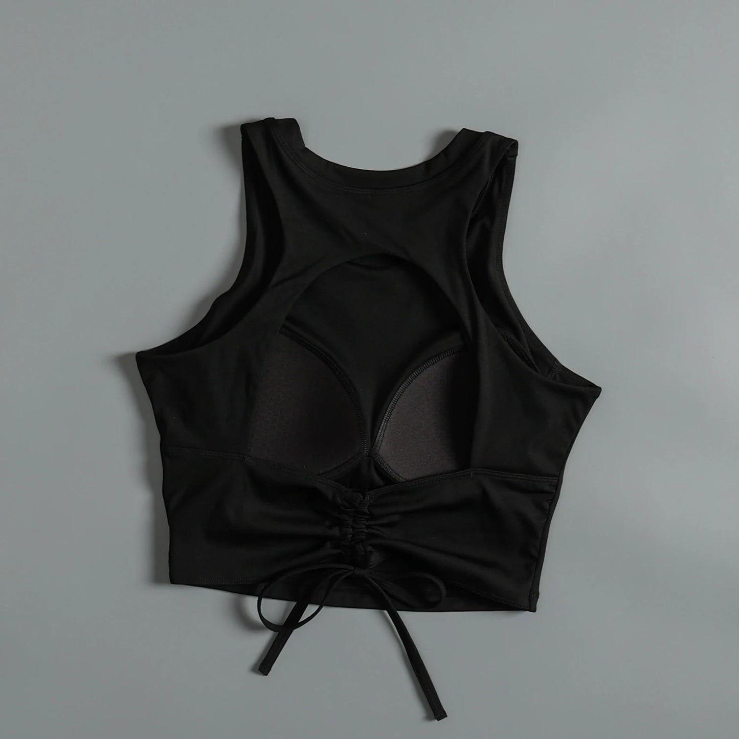 Yoga clothing underwear for women in summer hollow beauty back running shock-proof bra integrated sports fitness vest wear