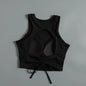 Yoga clothing underwear for women in summer hollow beauty back running shock-proof bra integrated sports fitness vest wear