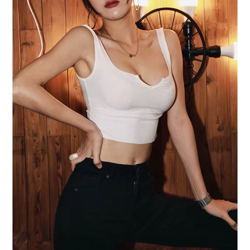 Women's Hollow-Out Long Sleeve Yoga Top with Chest Pad