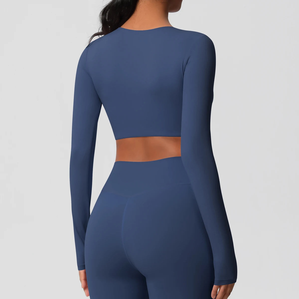 Women's Long Sleeve Padded Sports Yoga Top